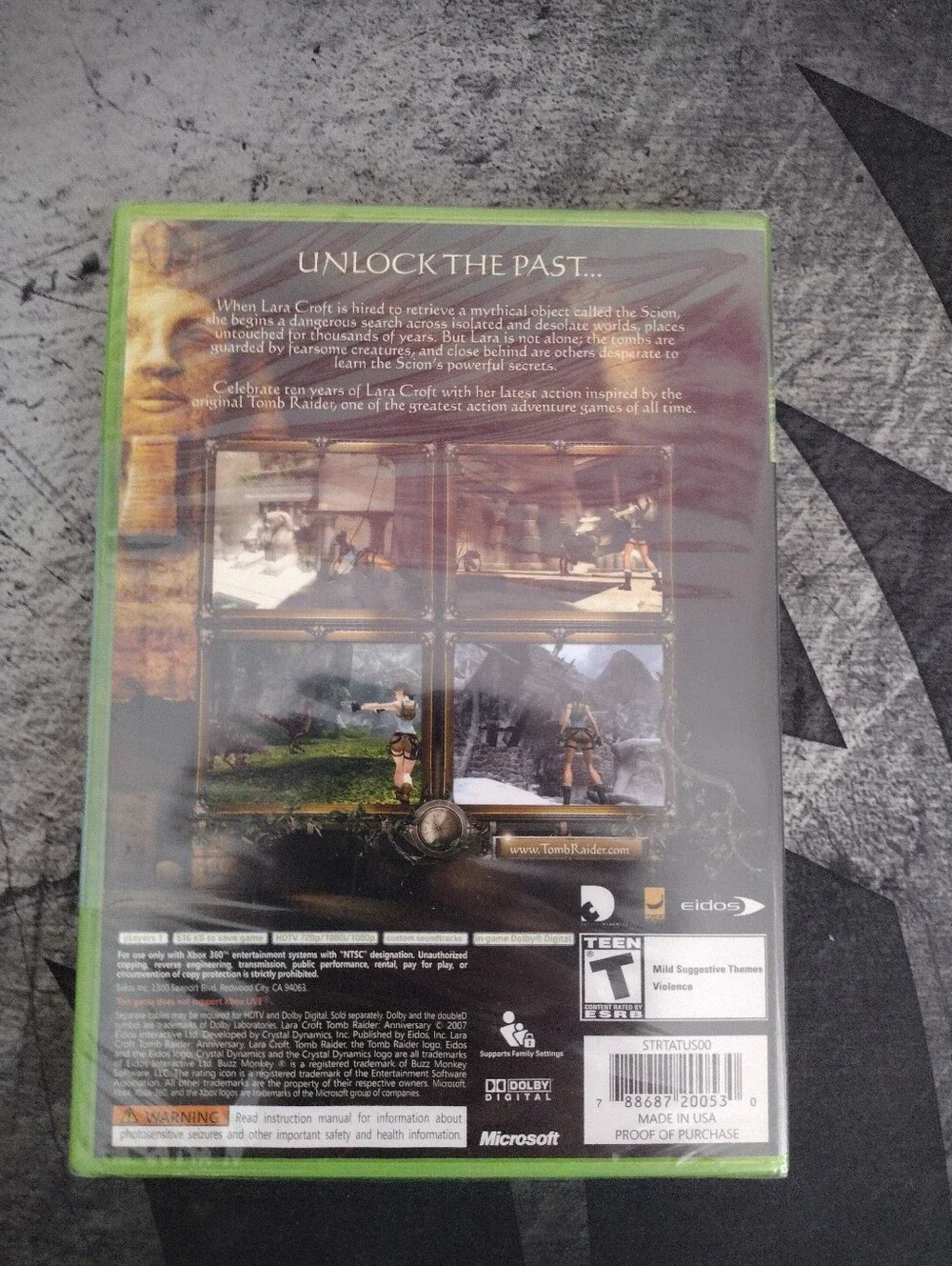 Lara Croft Tomb Raider for the Xbox 360